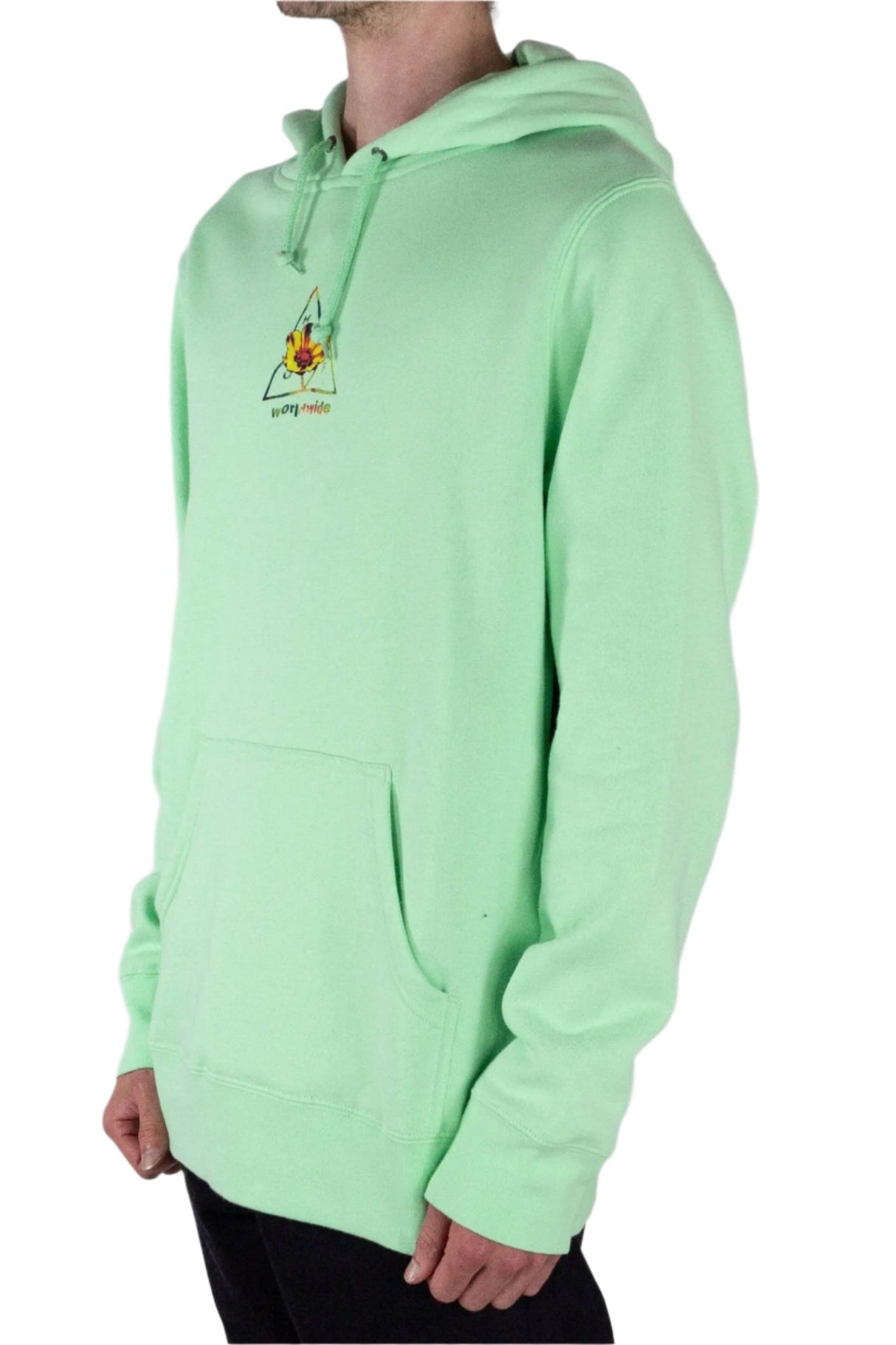 HUF Come Down Hoodie- Neo Mint