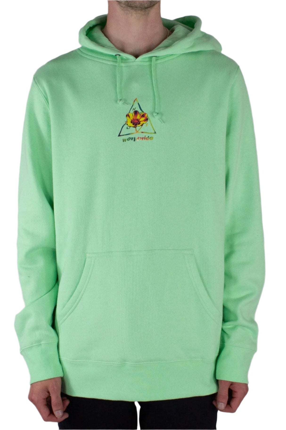 HUF Come Down Hoodie- Neo Mint