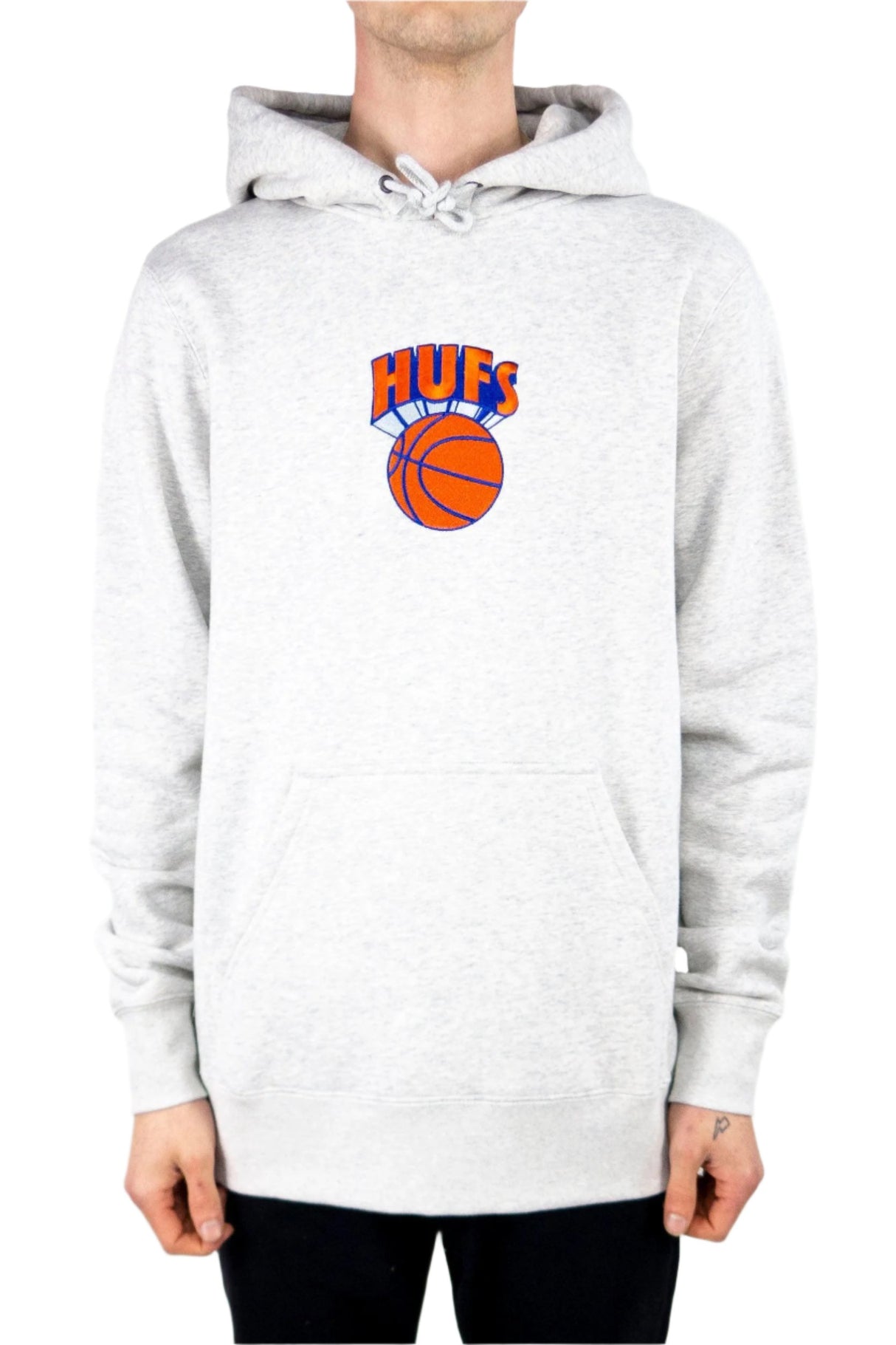 HUF Eastern Hoodie - Grey Heather