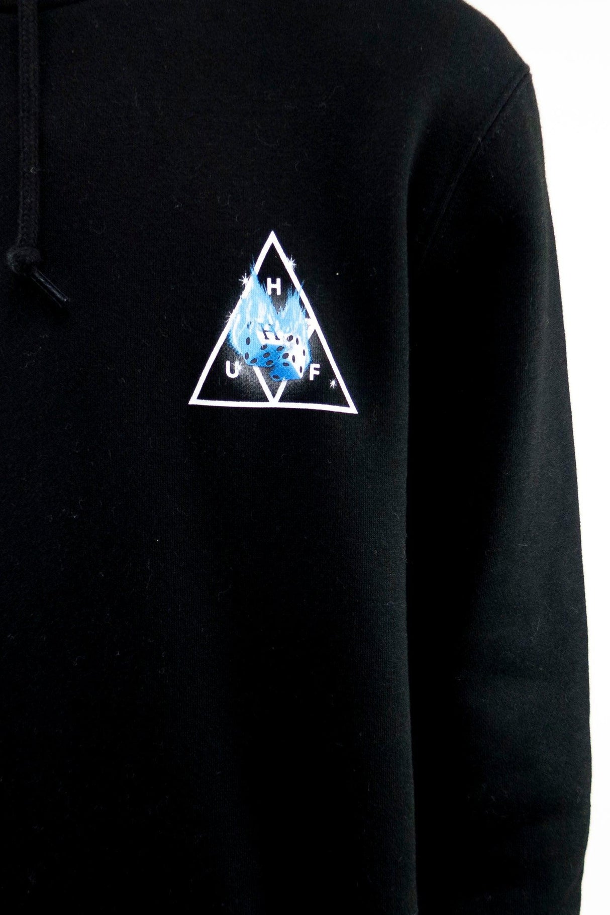 HUF Hot Dice Triple Triangle Hoodie - Black