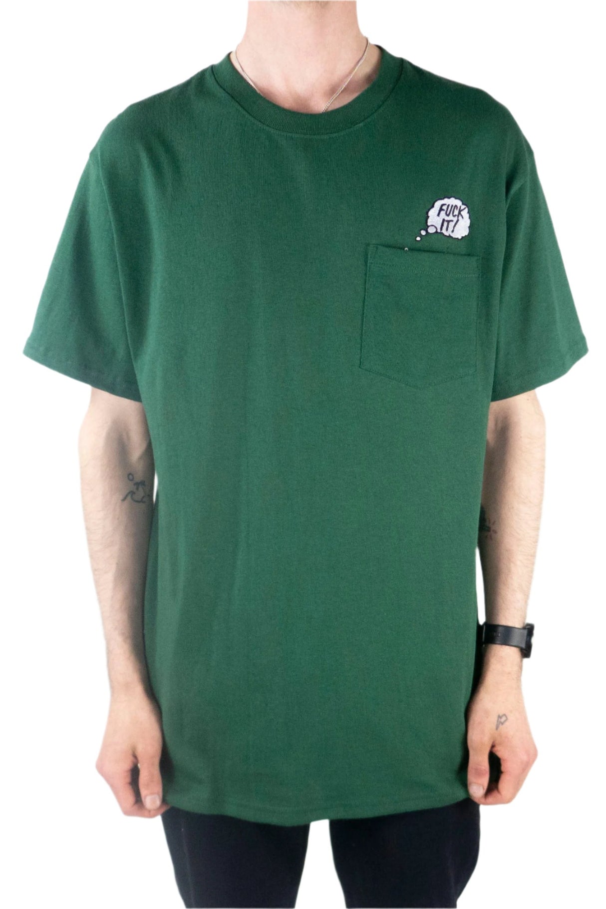 HUF In The Pocket T-Shirt - Forest Green
