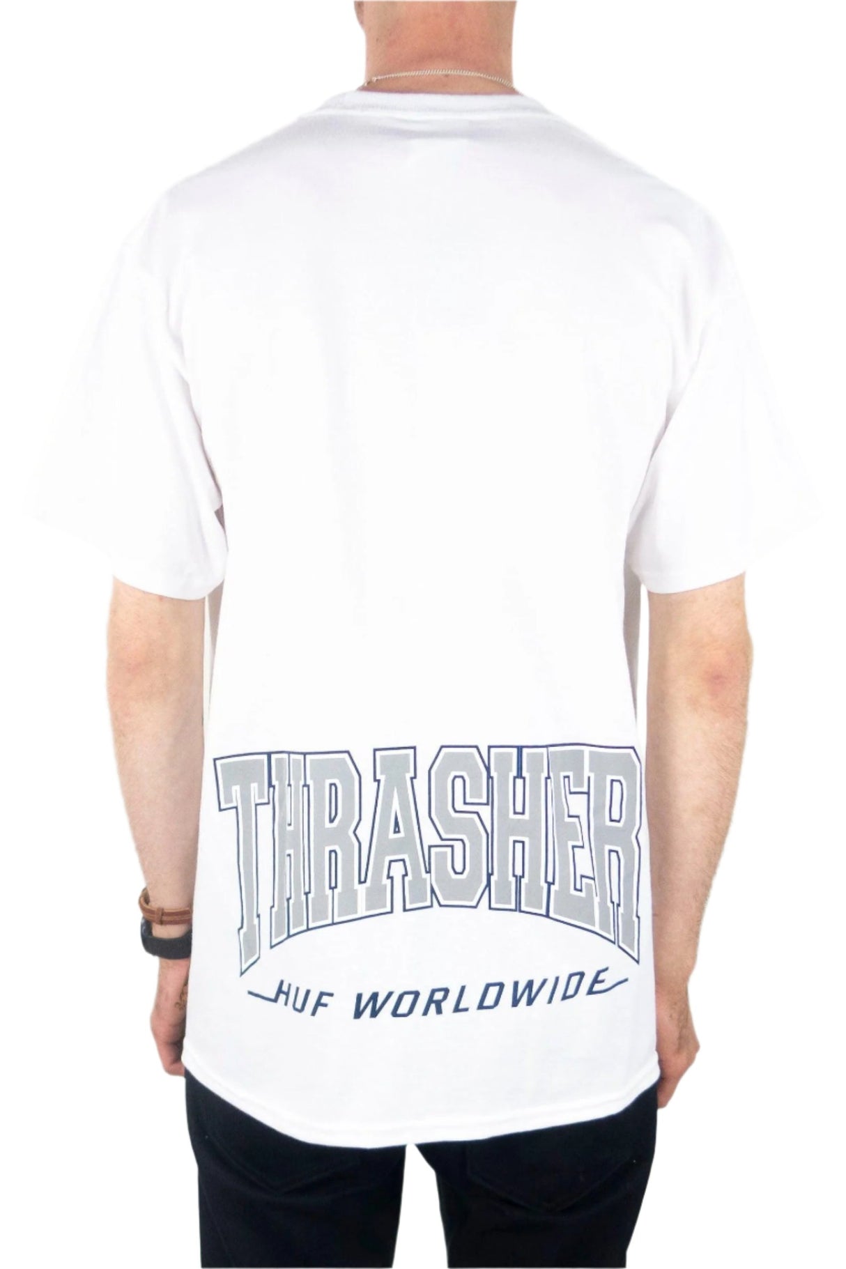 HUF x Thrasher High Point T-Shirt - White