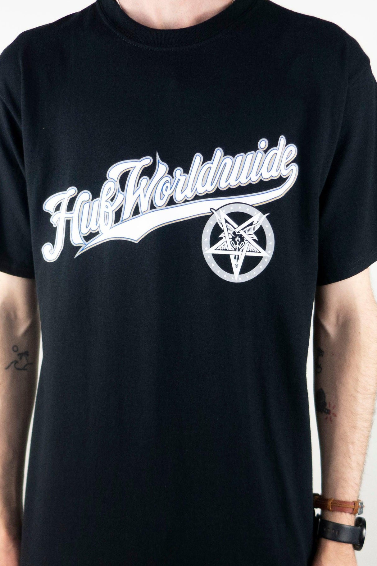 HUF x Thrasher Portola T-Shirt - Black