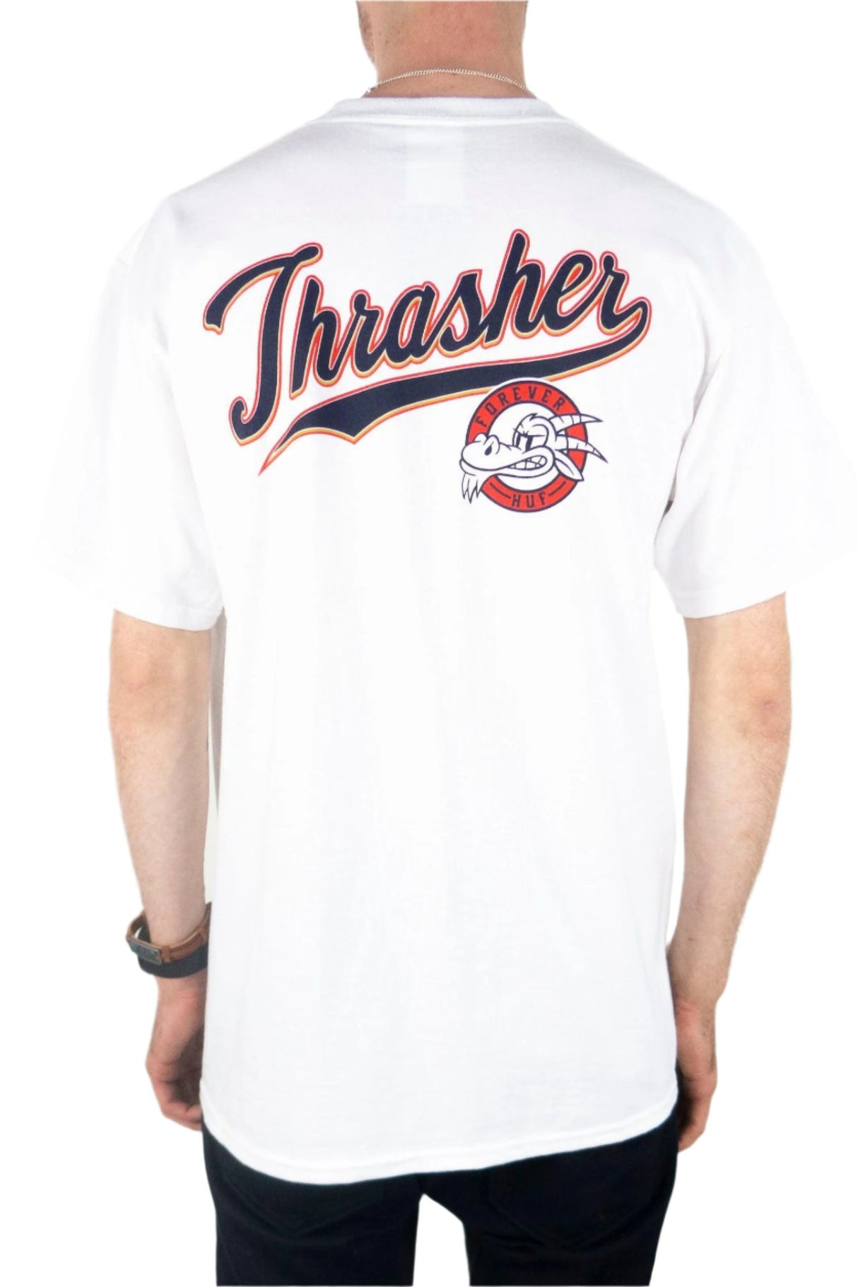 HUF x Thrasher Portola T-Shirt - White