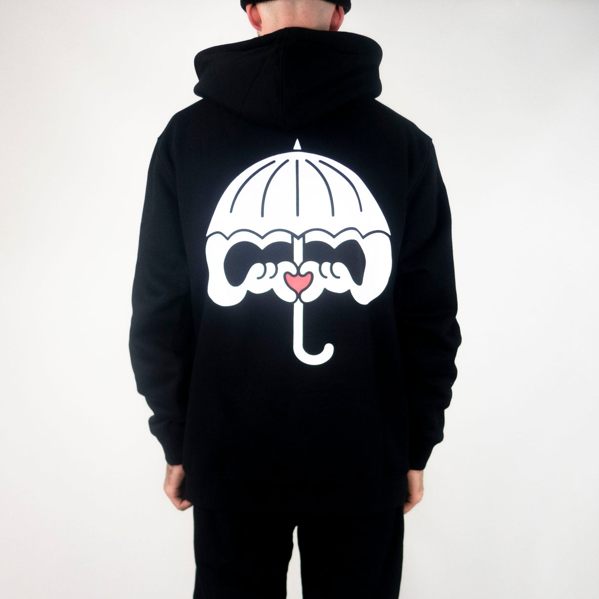 Helas Luvu Hoodie - Black