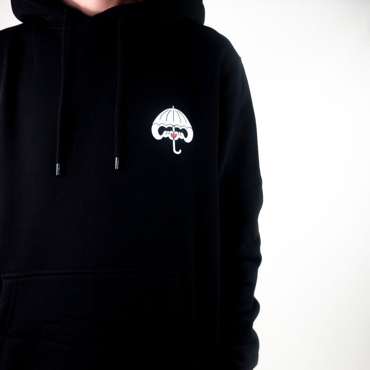 Helas Luvu Hoodie - Black