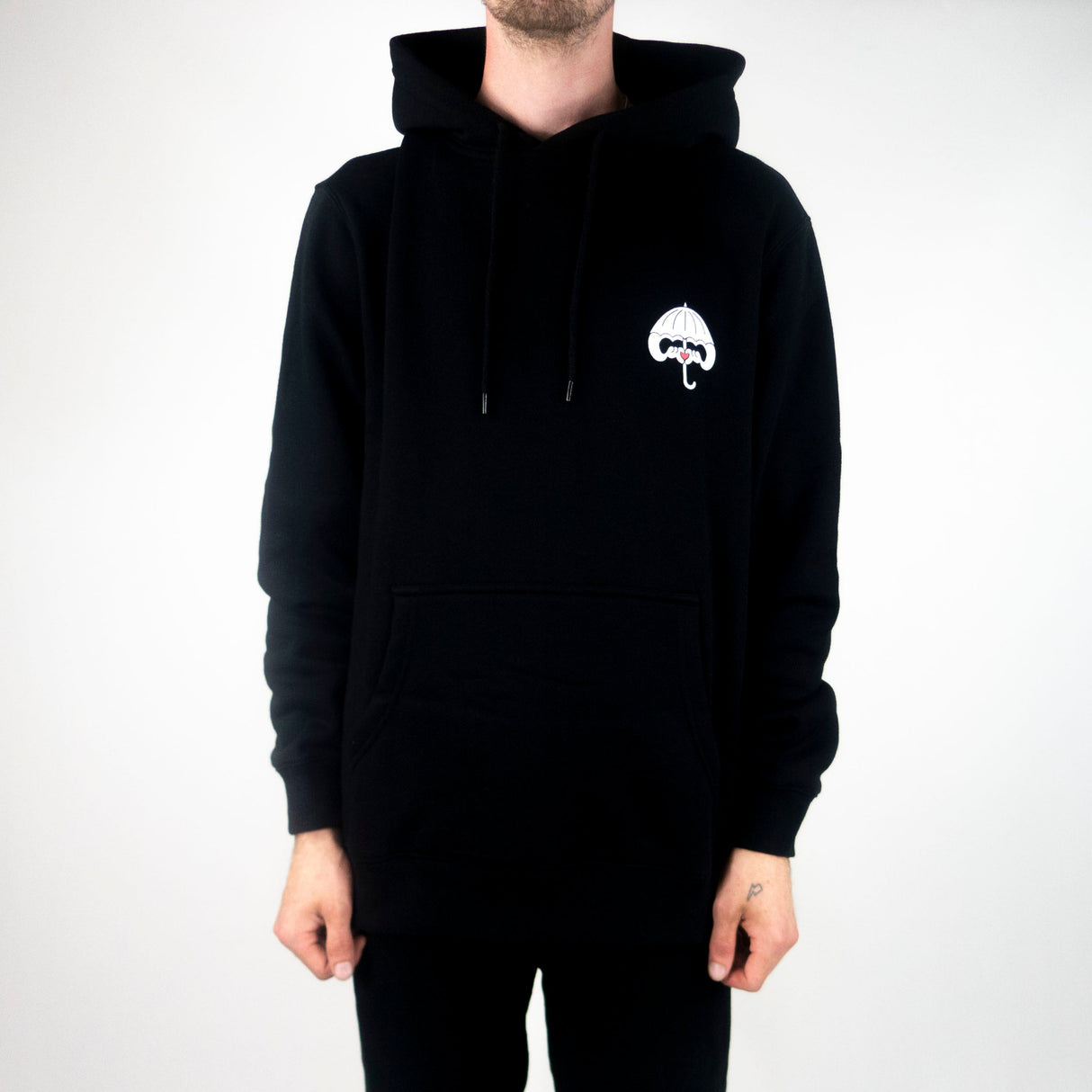 Helas Luvu Hoodie - Black