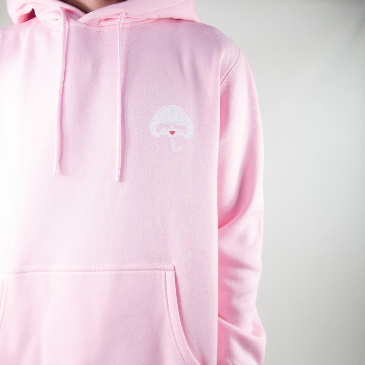 Helas Luvu Hoodie - Light Pink