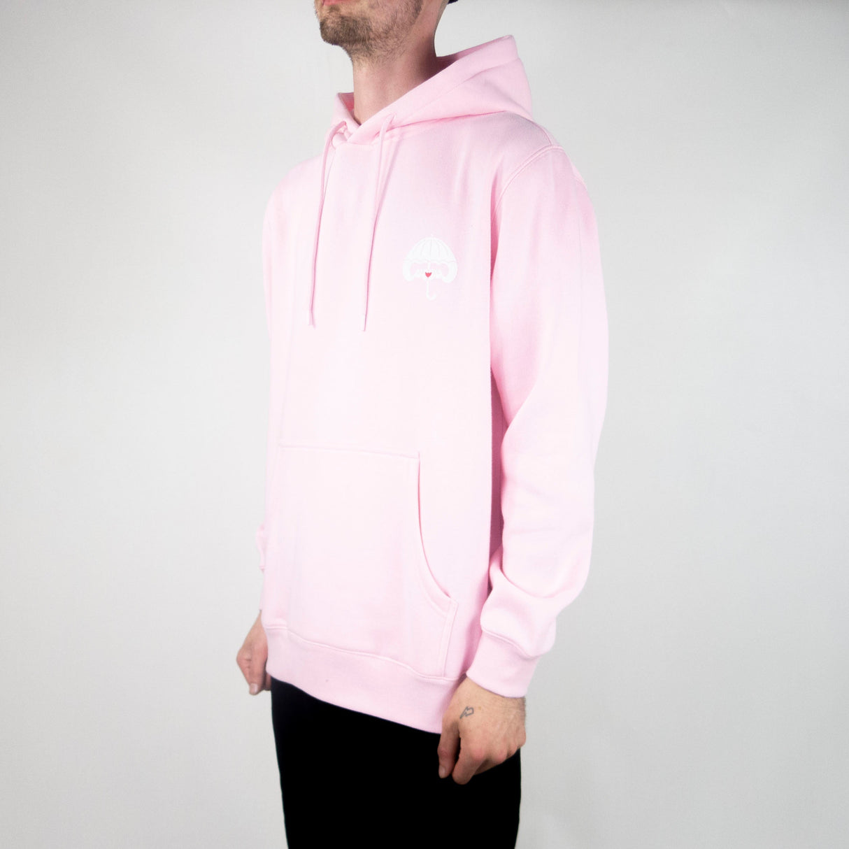 Helas Luvu Hoodie - Light Pink