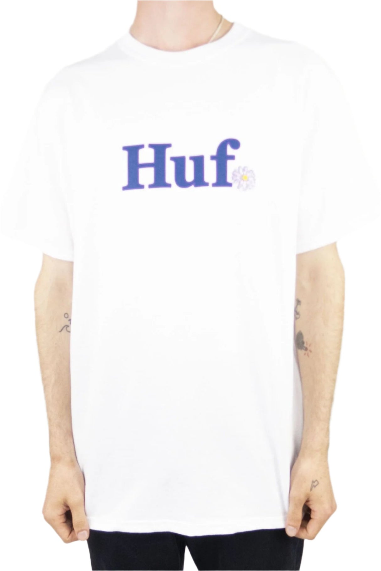 Huf In Bloom T-Shirt - White