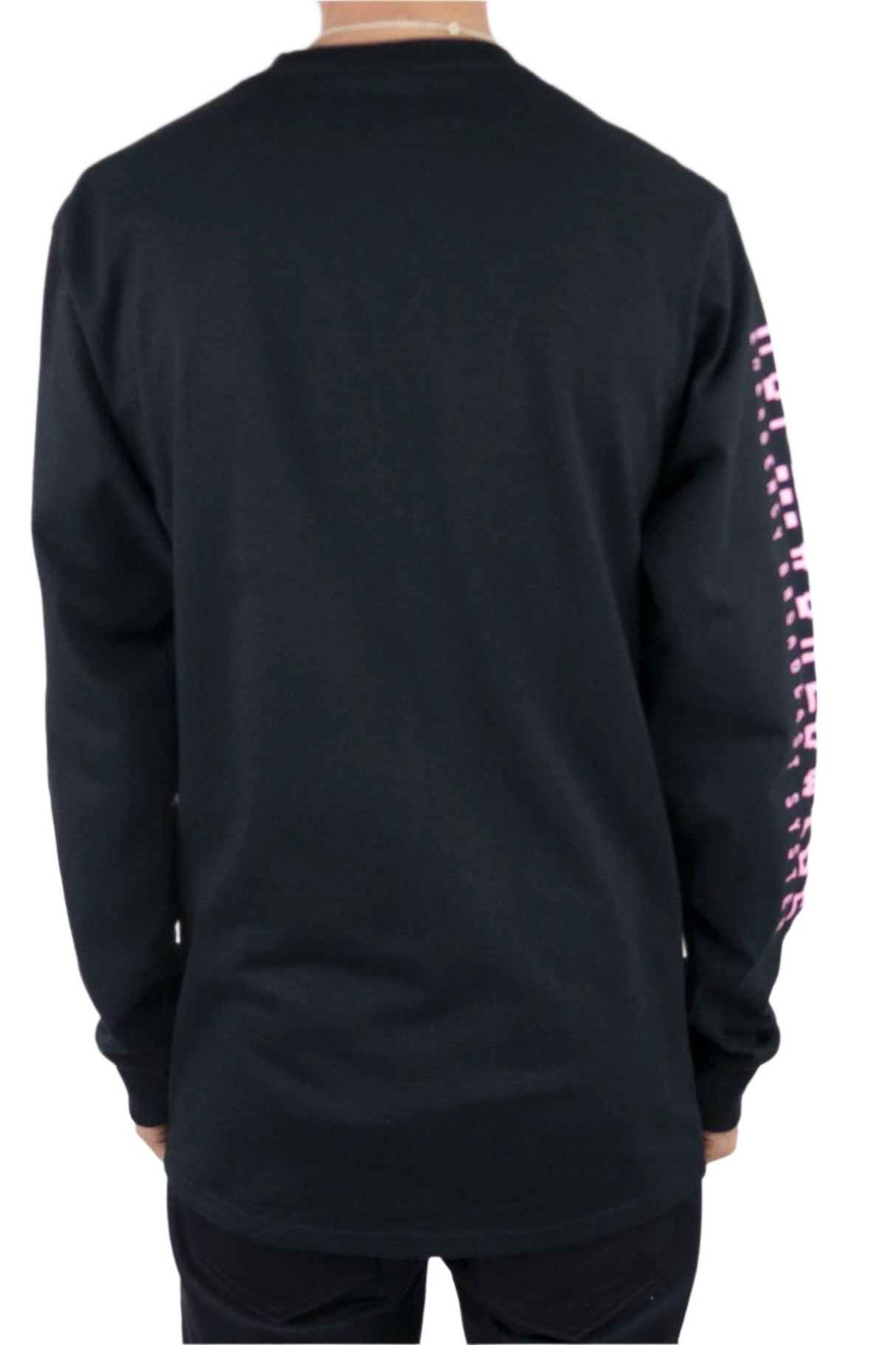 Huf Test Screen Long Sleeve T-Shirt - Black