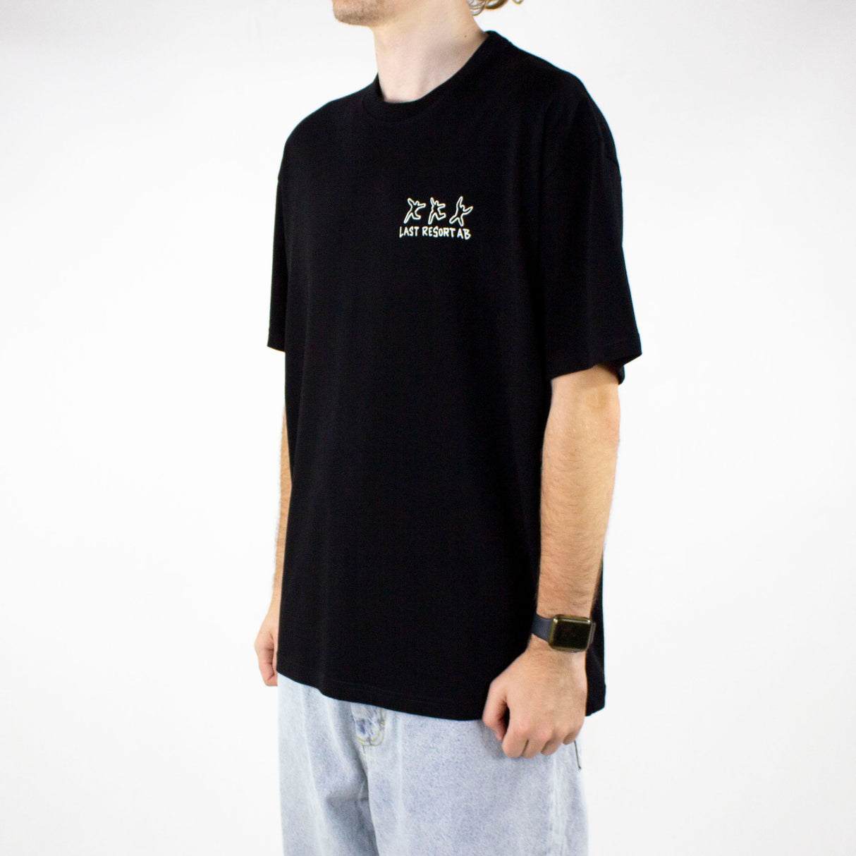 Last Resort AB Message T-Shirt - Black