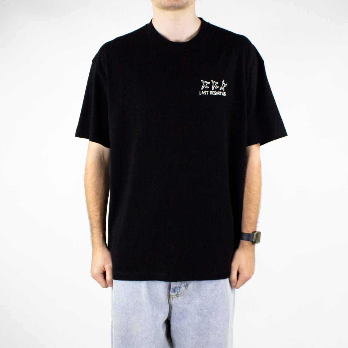 Last Resort AB Message T-Shirt - Black