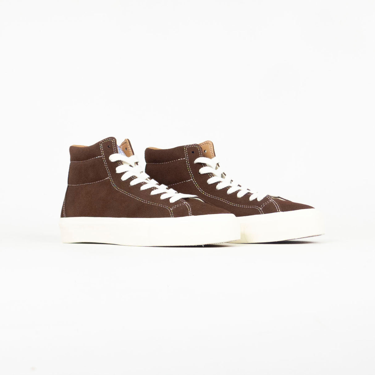 Last Resort AB VM003 Suede Hi - Choc Brown / White