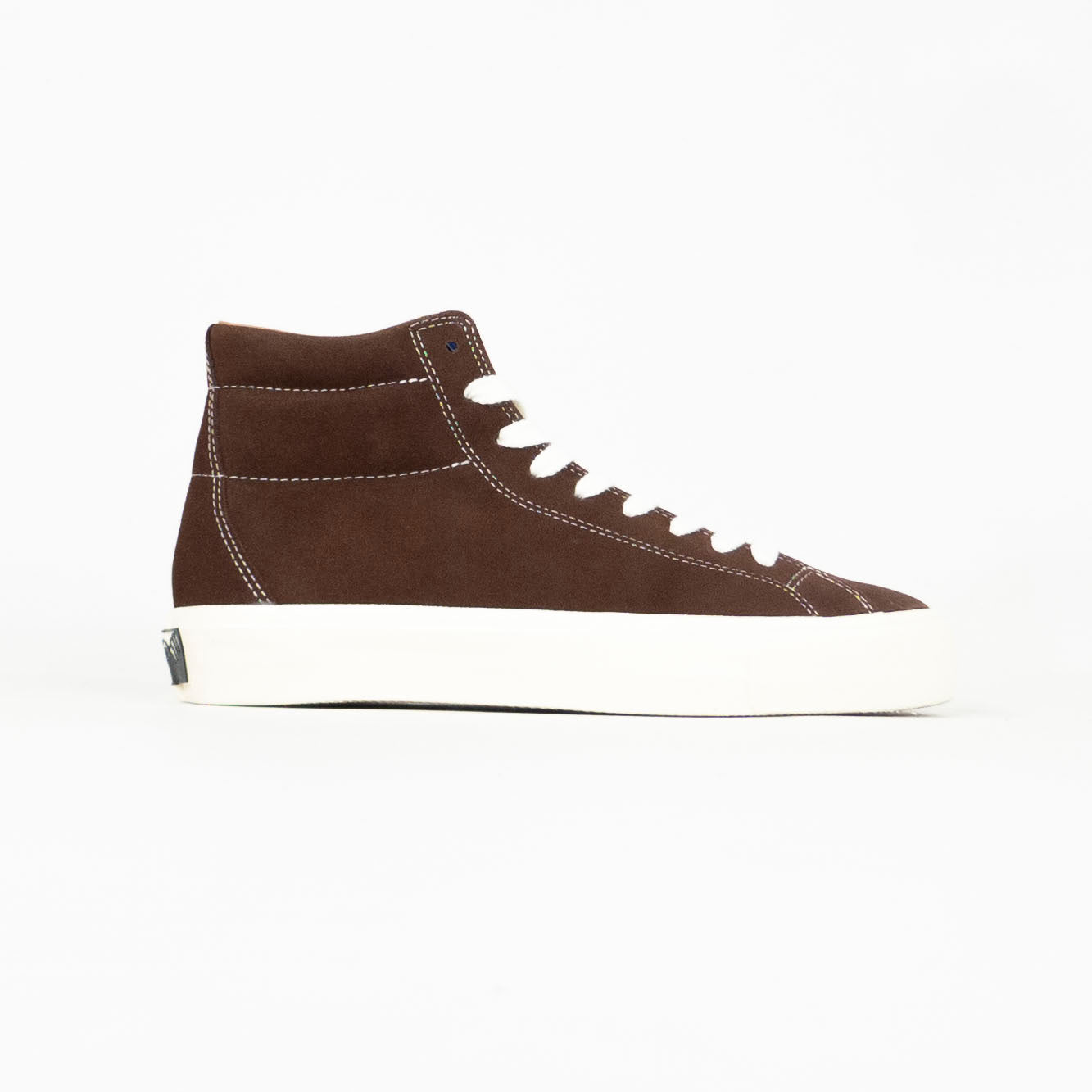 Last Resort AB VM003 Suede Hi - Choc Brown / White exclusive at Remix