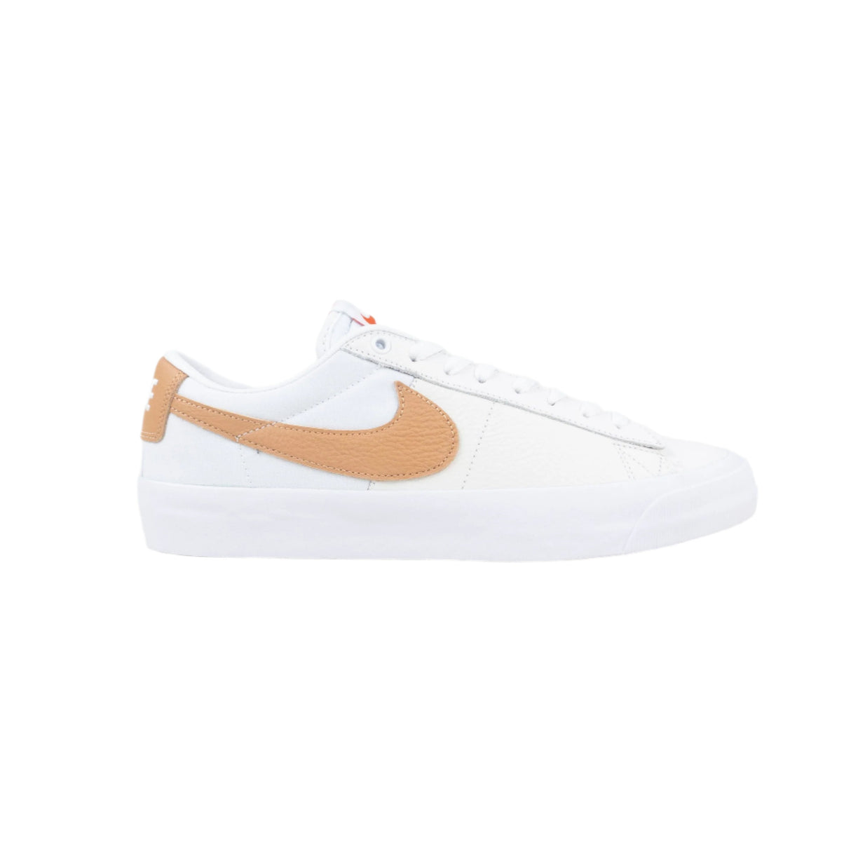 Nike SB Blazer Low GT Shoes - White / Lt Cognac-White-Lt Cognac (100)
