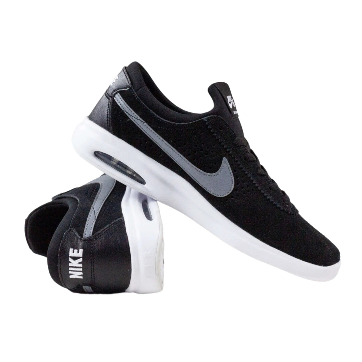 Nike SB Bruin Max Vapor Shoes- Black / Cool Grey / White (001)