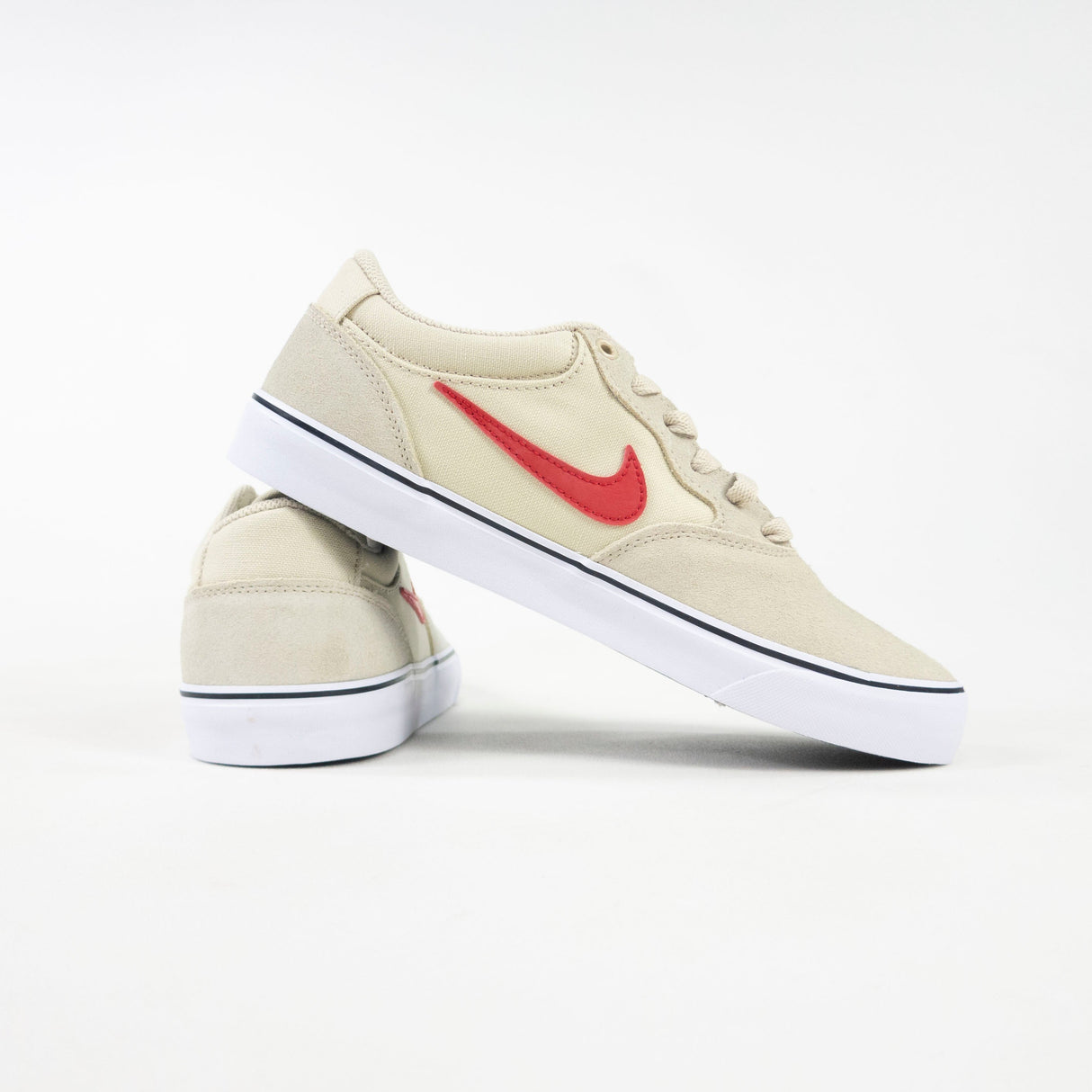 Nike SB Chron 2 Skate Shoes - Rattan/University Red-Rattan-Sail (202)