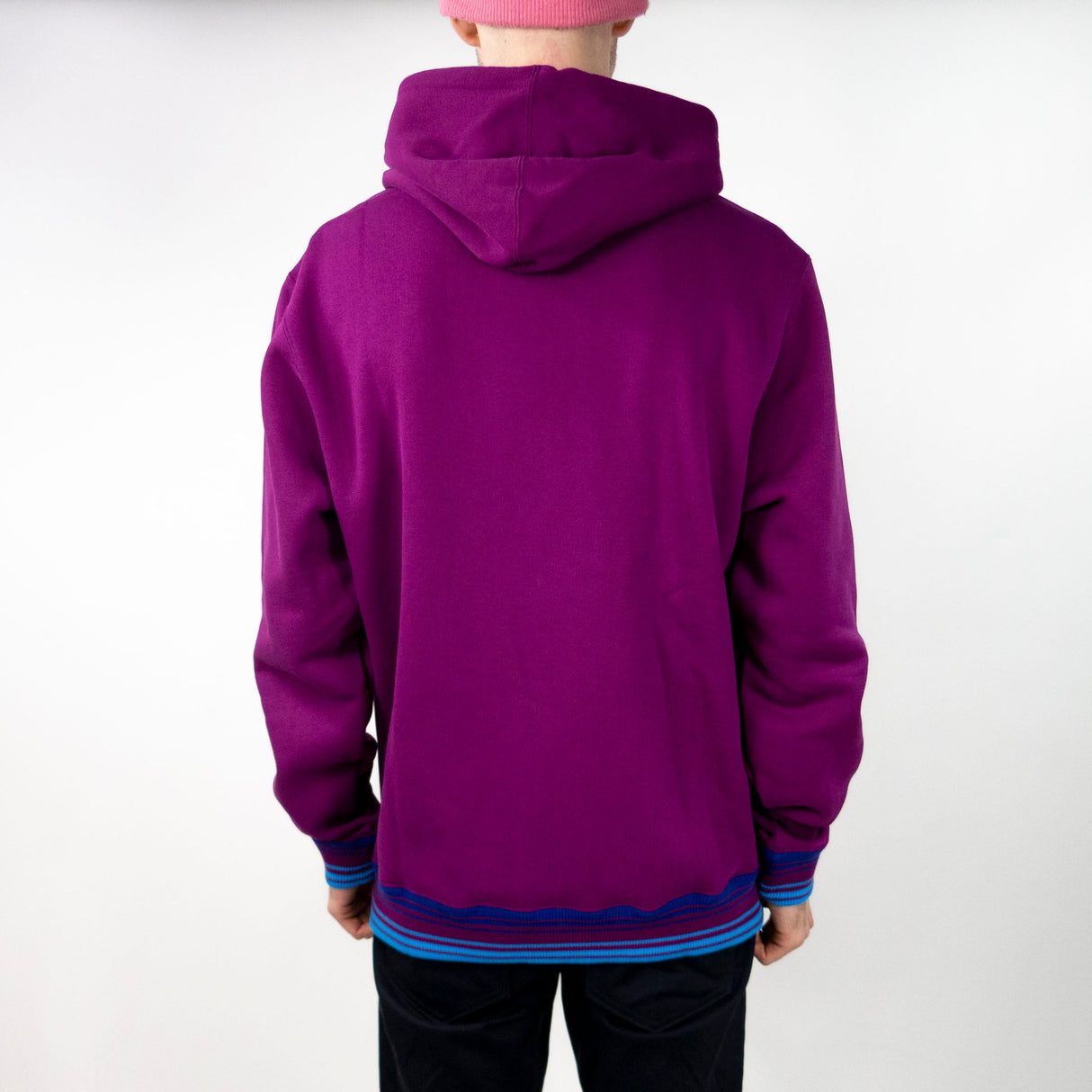 Nike SB Heavyweight Hoodie - Sangria/Laser Blue/Deep Royal Blue