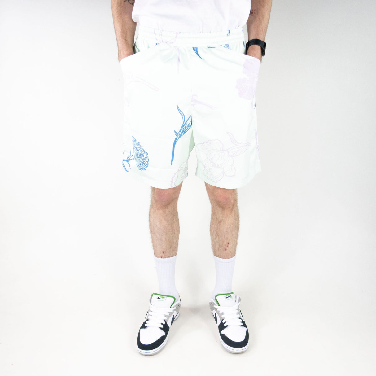 Nike SB Skate Water Shorts - Barely Green