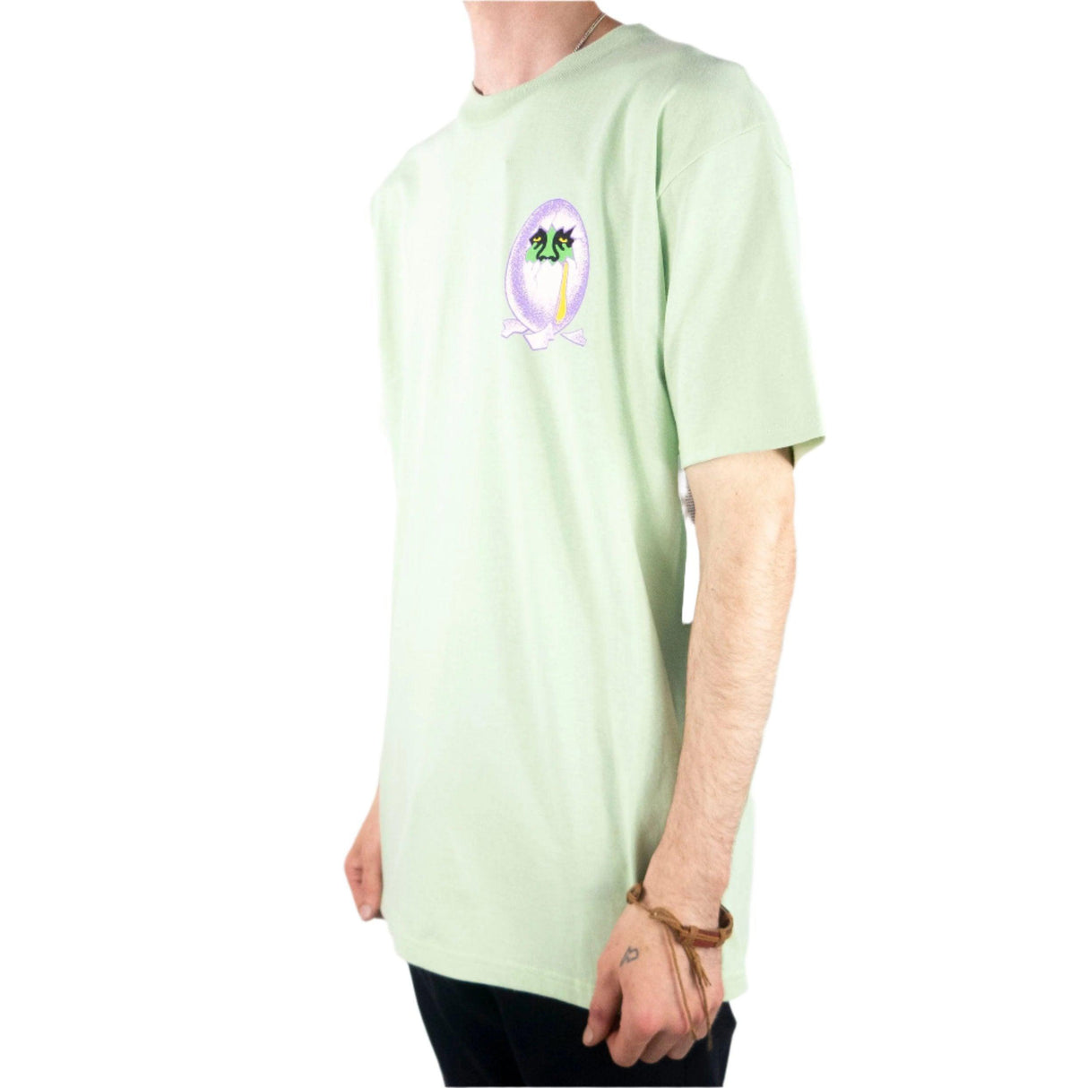 OBEY Broken Yolk T-Shirt - Cucumber