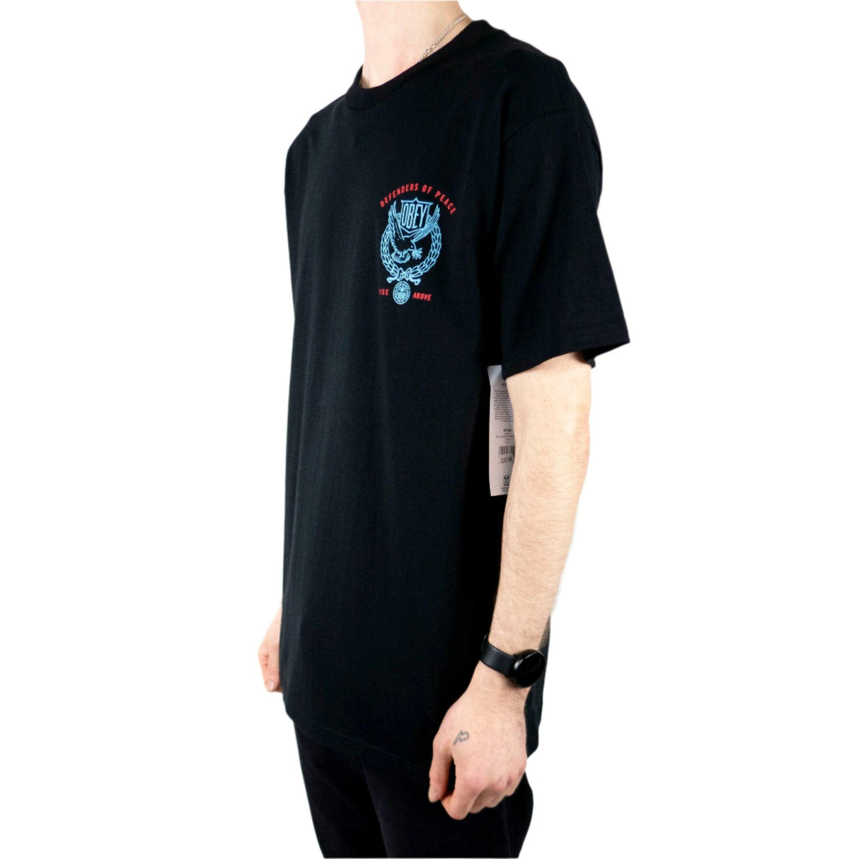 OBEY Defenders Of Peace Dove T-Shirt - Black