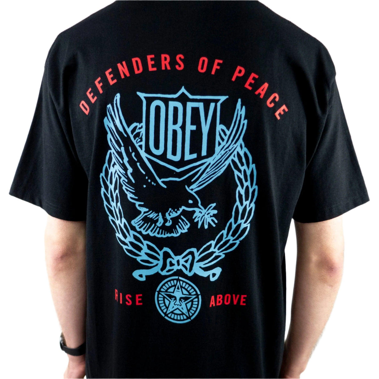 OBEY Defenders Of Peace Dove T-Shirt - Black