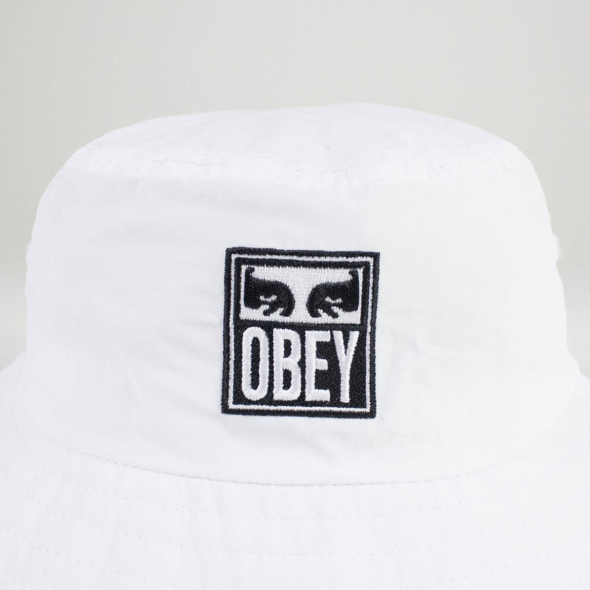 OBEY Icon Bucket Hat- White