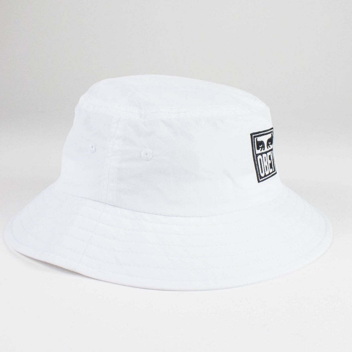 OBEY Icon Bucket Hat- White