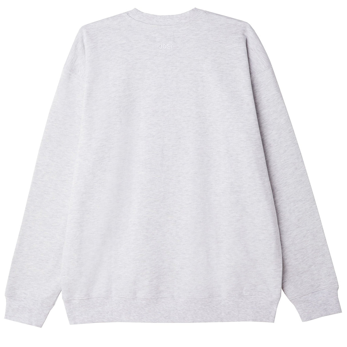 OBEY Lips Crew Sweatshirt - Ash Grey