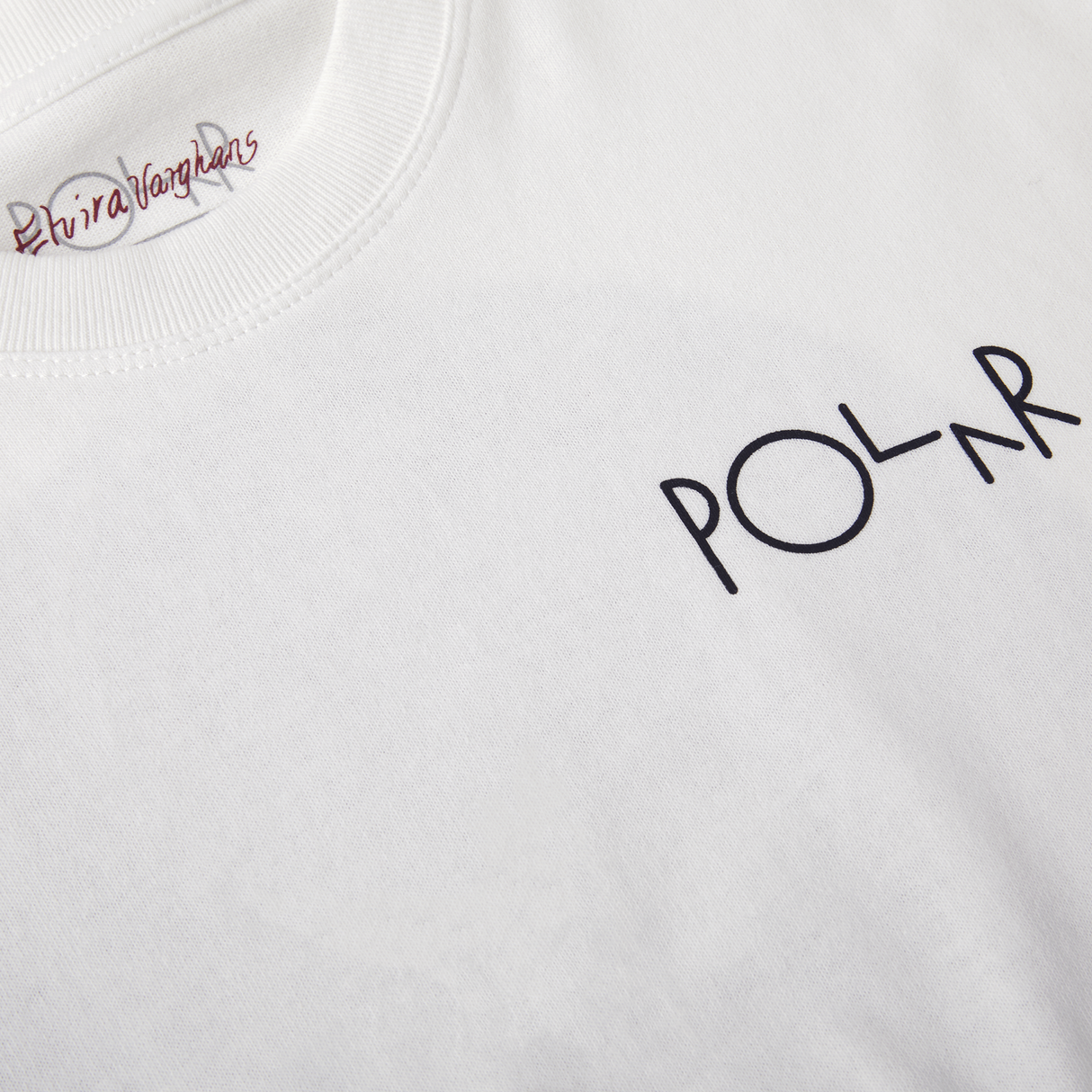 Polar Skate Co. Forest Fill Logo T-Shirt – White