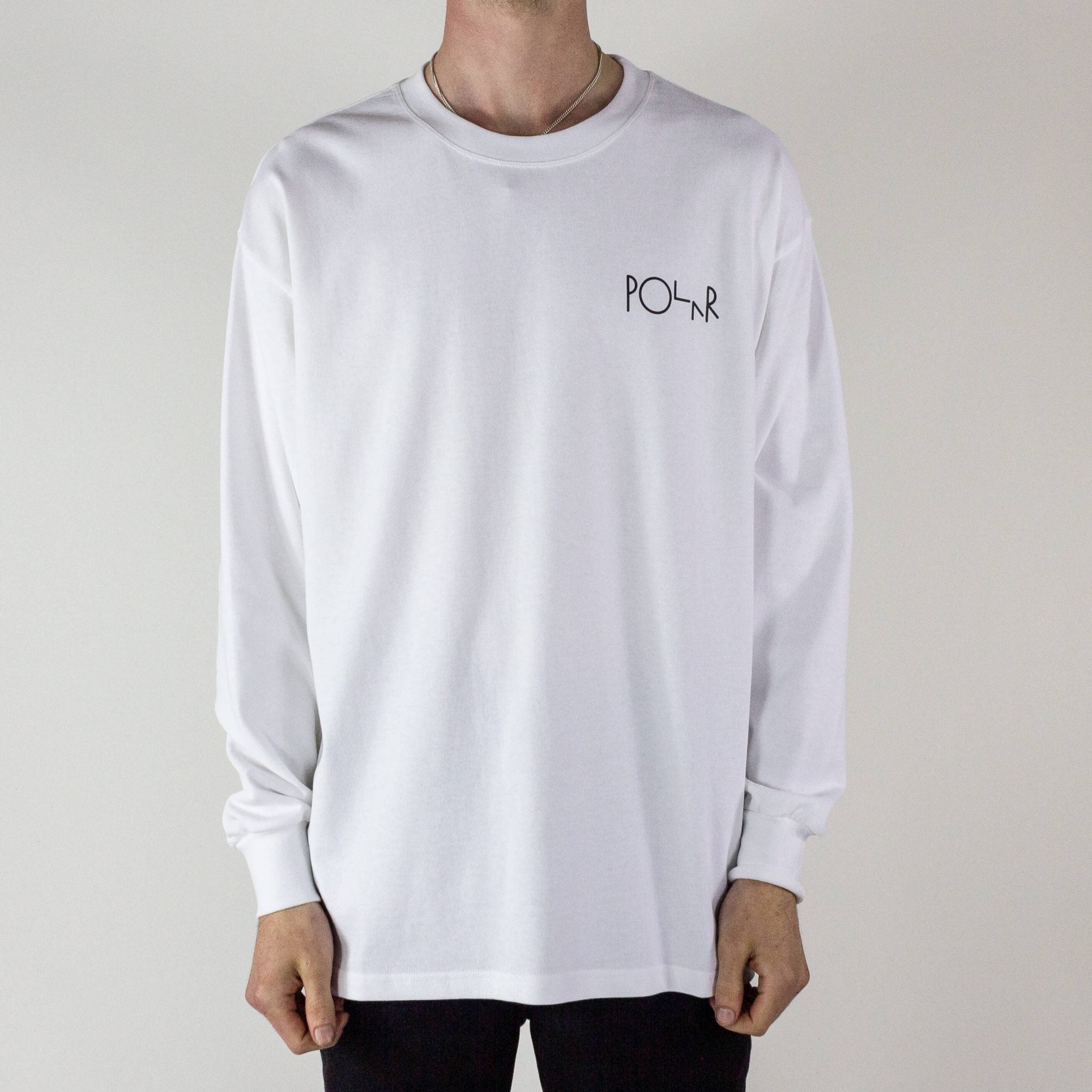 Lodge zelf Alfabetische volgorde Polar Skate Co. Moth House Fill Logo Longsleeve T-Shirt- White – Remix  Casuals