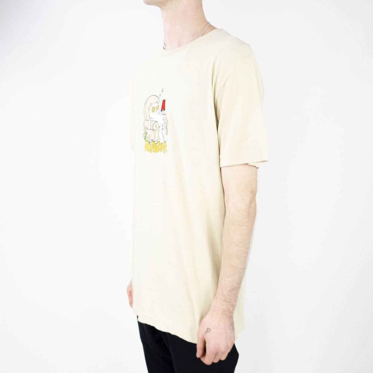 RIPNDIP 2 Moods T-Shirt - Tan
