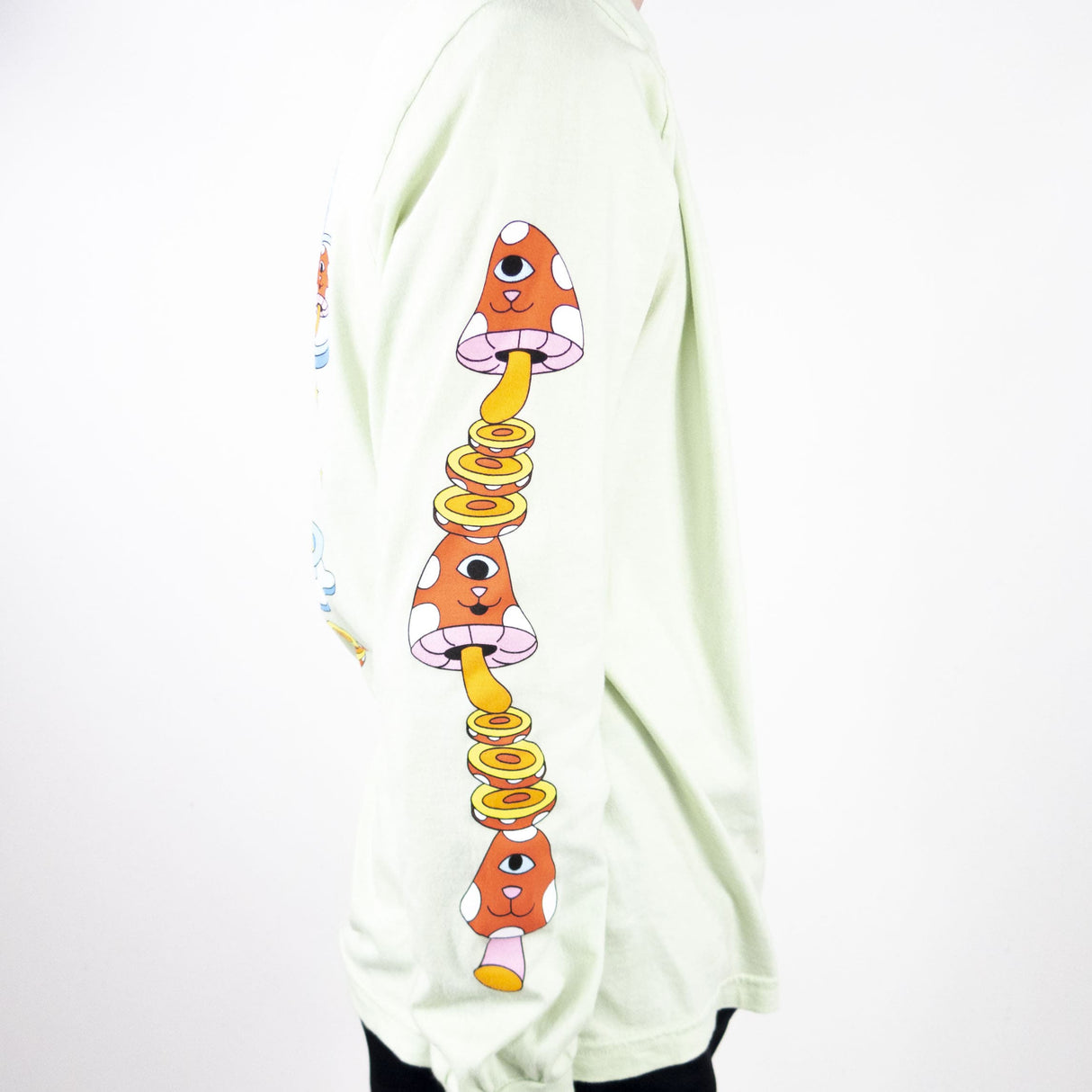 RIPNDIP After Supper Long Sleeve T-Shirt - Sage