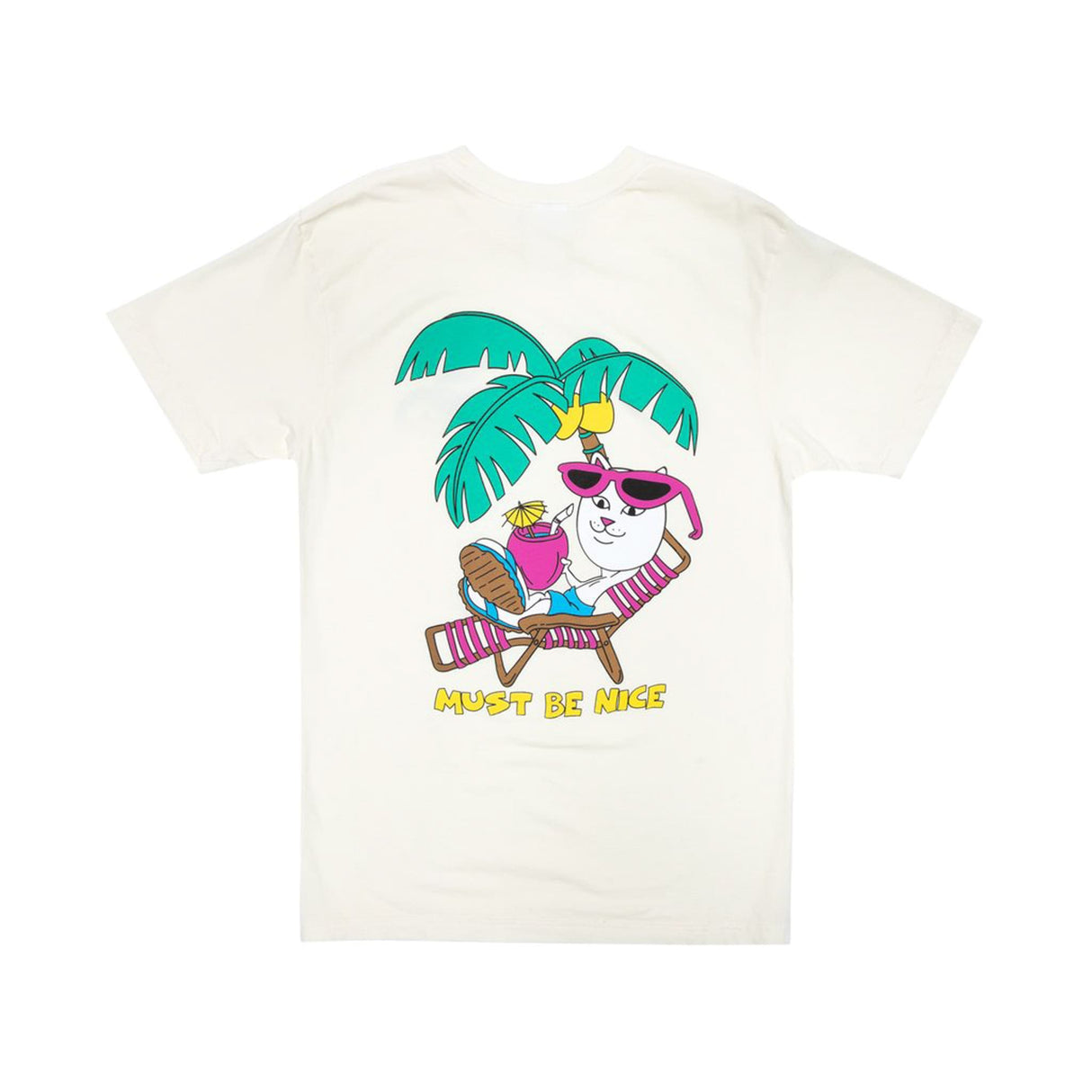 RIPNDIP Big Chillin T-Shirt - Natural