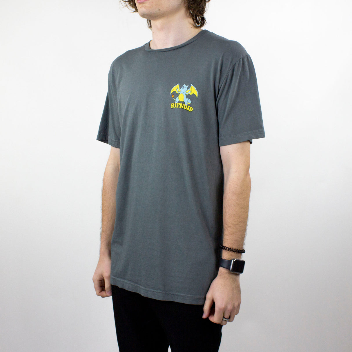 RIPNDIP Charanerm T-Shirt - Charcoal