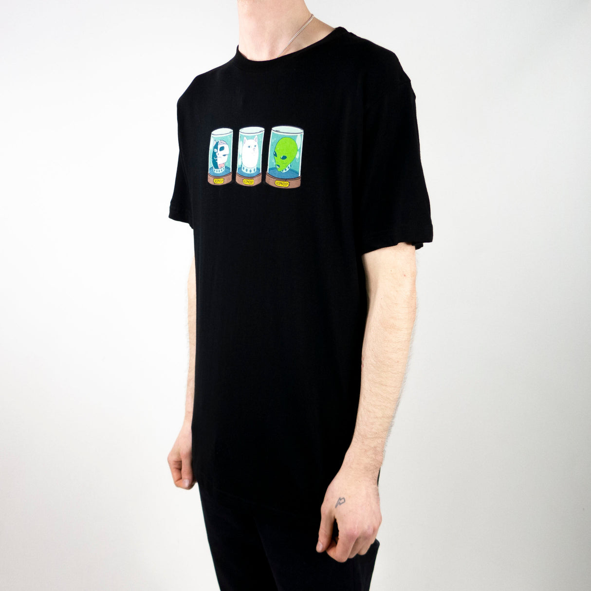 RIPNDIP Examination Observation T-Shirt - Black