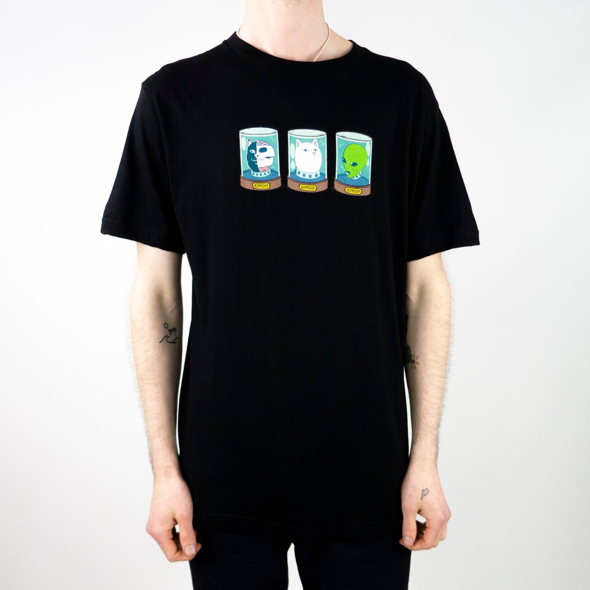 RIPNDIP Examination Observation T-Shirt - Black