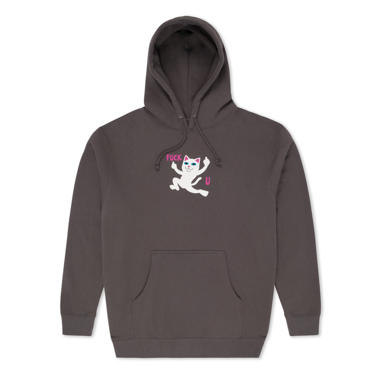 RIPNDIP F-U Hoodie - Charcoal