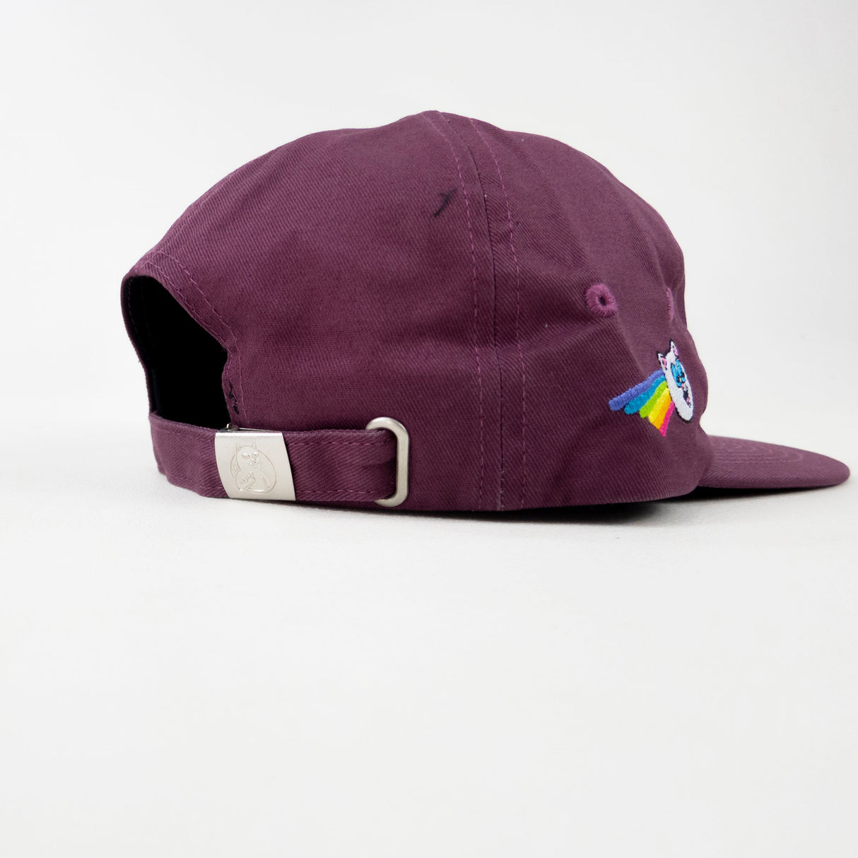RIPNDIP Friends Forever 6 Panel Strapback Hat – Wine