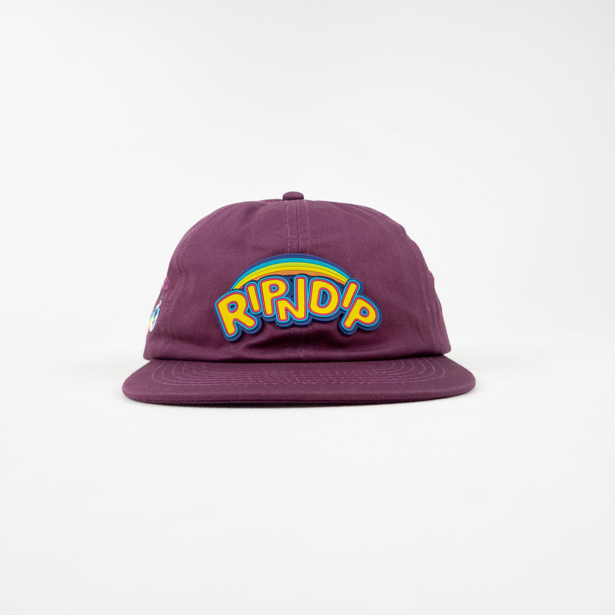 RIPNDIP Friends Forever 6 Panel Strapback Hat – Wine
