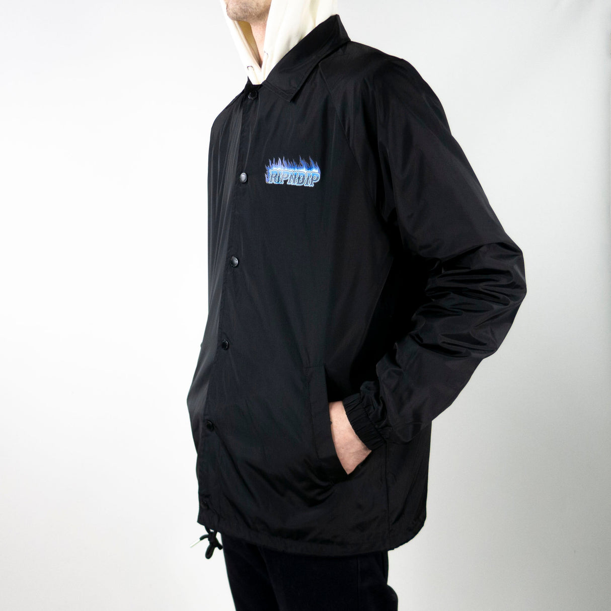 RIPNDIP Hades Coach Jacket - Black