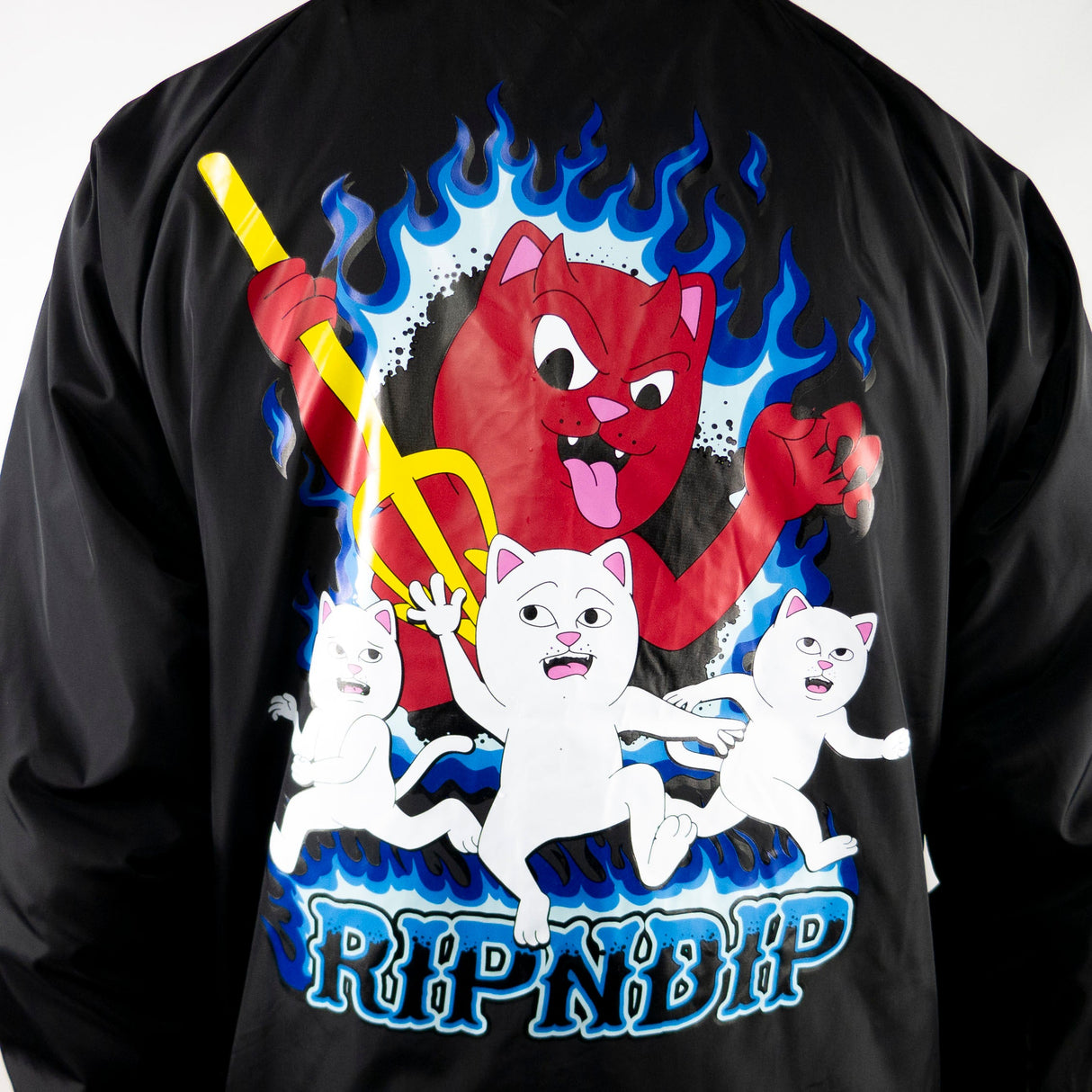 RIPNDIP Hades Coach Jacket - Black