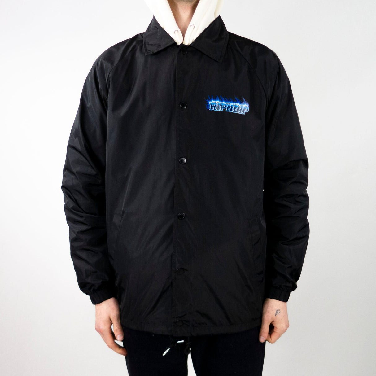 RIPNDIP Hades Coach Jacket - Black