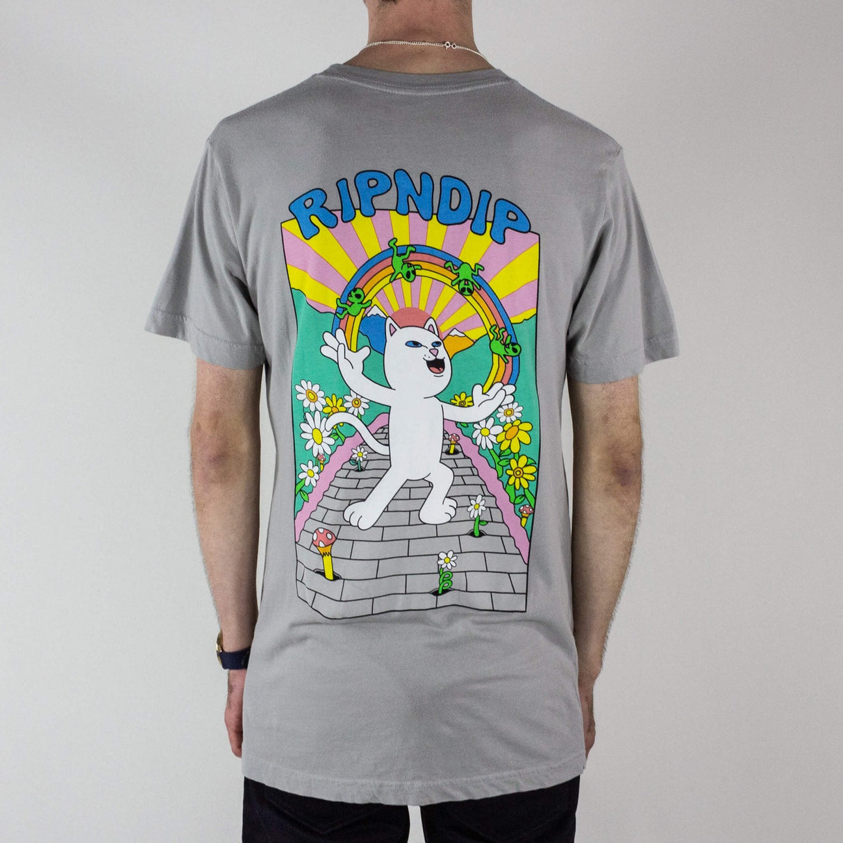 RIPNDIP Lucky Charm T-Shirt- Grey