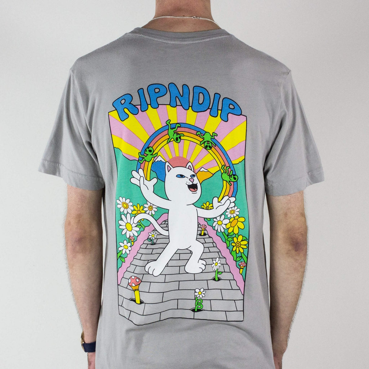 RIPNDIP Lucky Charm T-Shirt- Grey