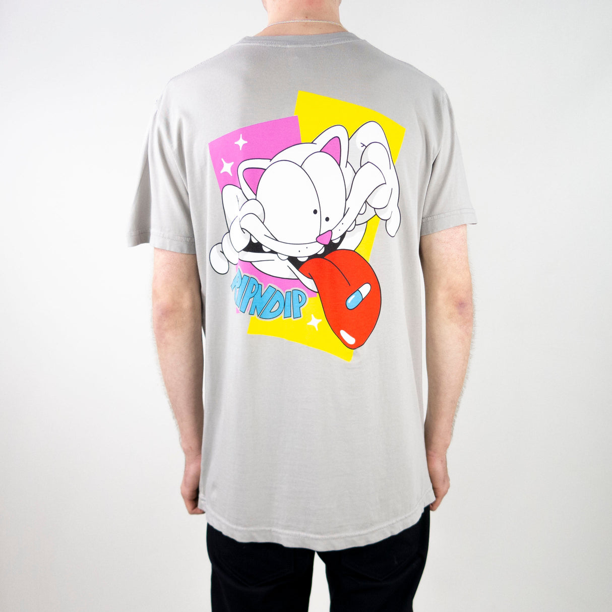 RIPNDIP Take Your Meds T-Shirt - Grey