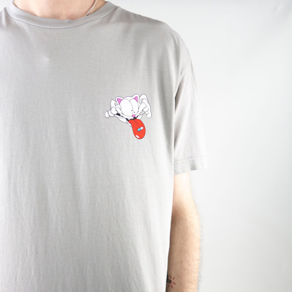 RIPNDIP Take Your Meds T-Shirt - Grey