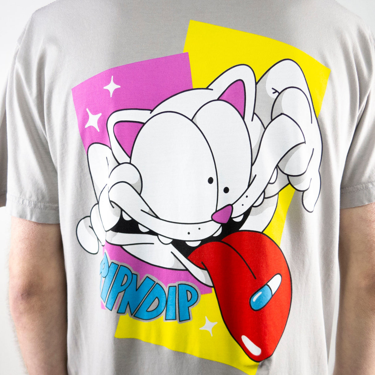 RIPNDIP Take Your Meds T-Shirt - Grey