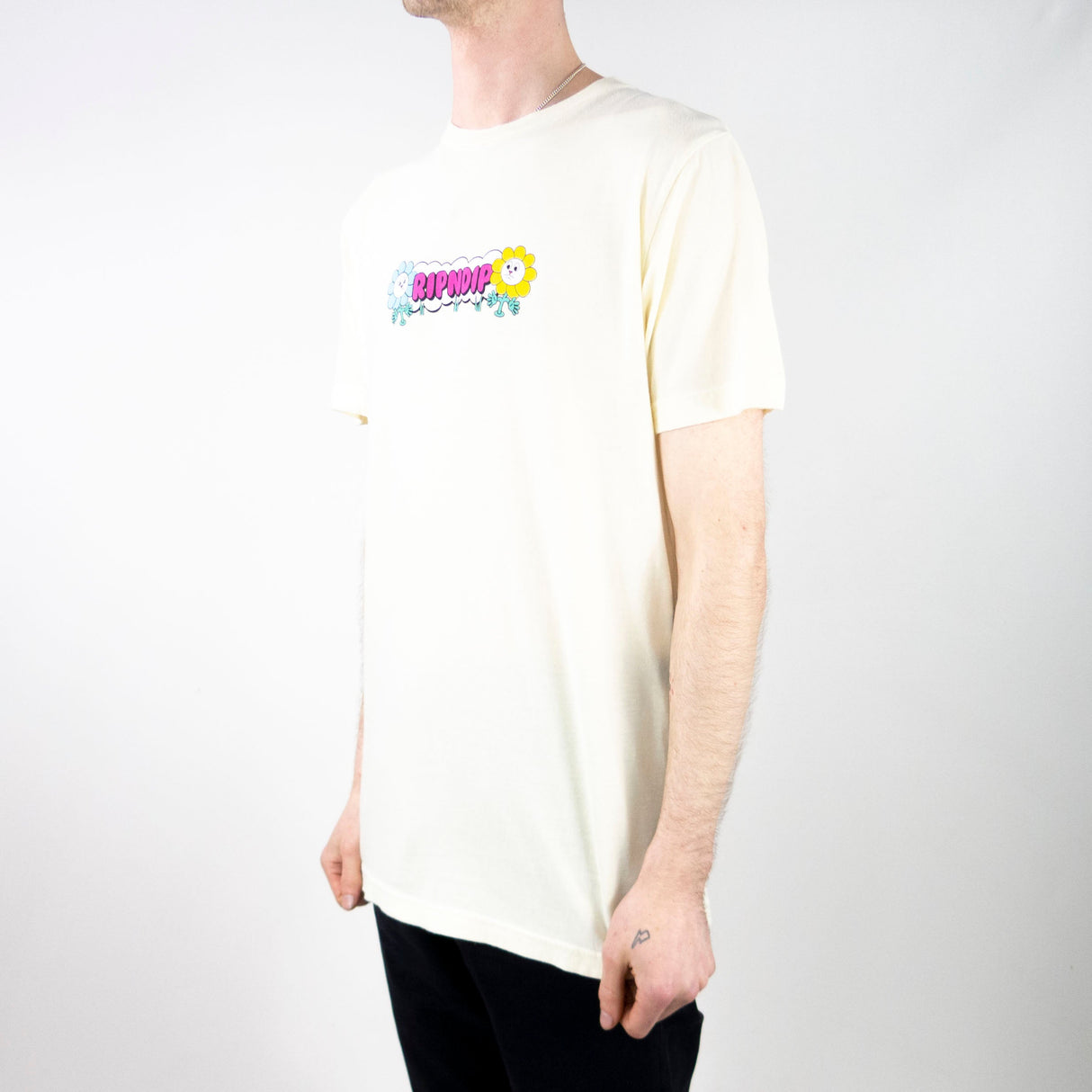 RIPNDIP Where's My Hug T-Shirt - Natural